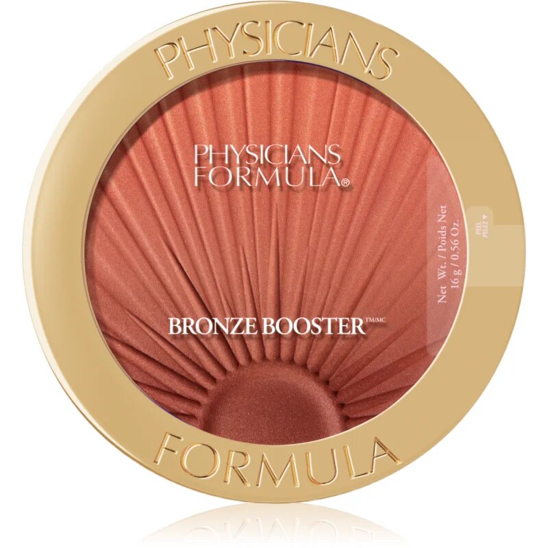 Physicians Formula Bronze Booster Sunset Blush fard de obraz compact cu efect autobronzant culoare Summer Sunset 16 g