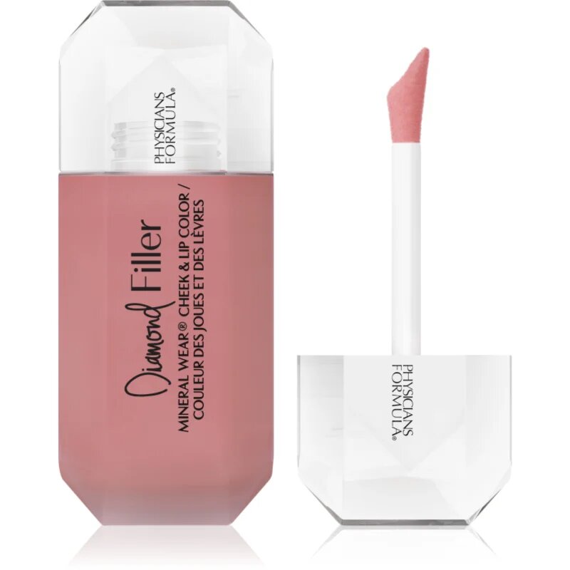 Physicians Formula Mineral Wear® Diamond Filler ruj de buze si obraji culoare Brilliant Peach 7.3 ml