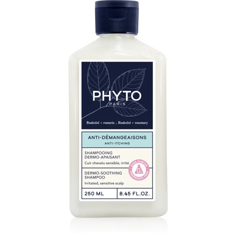 Phyto Anti-Itching Dermo-Soothing Shampoo sampon cu efect calmant pentru scalp iritat 250 ml