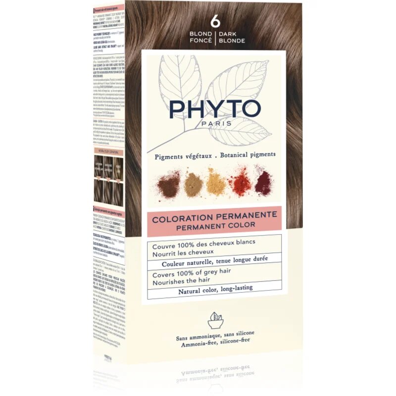Phyto Color culoare par fără amoniac culoare 6 Dark Blonde 1 buc