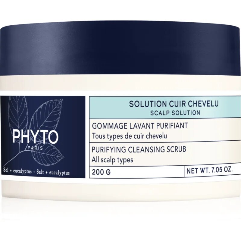 Phyto Scalp Solutions Purifying Cleansing Scrub exfoliant de curățare pentru scalp 200 g