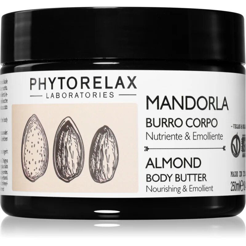 Phytorelax Laboratories Almond unt pentru corp hranitor 250 ml