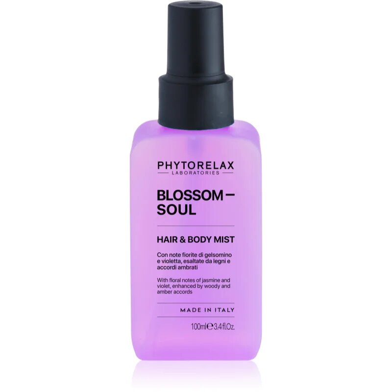 Phytorelax Laboratories Blossom Soul brumă parfumată pentru corp si par pentru femei 100 ml
