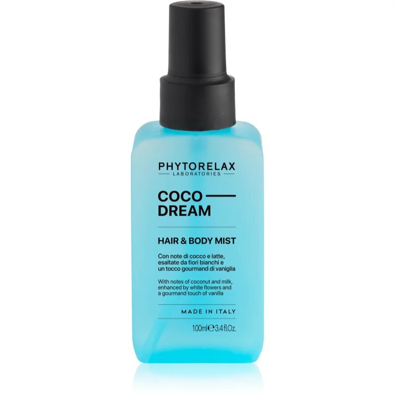 Phytorelax Laboratories Coco Dream brumă parfumată pentru corp si par pentru femei 100 ml