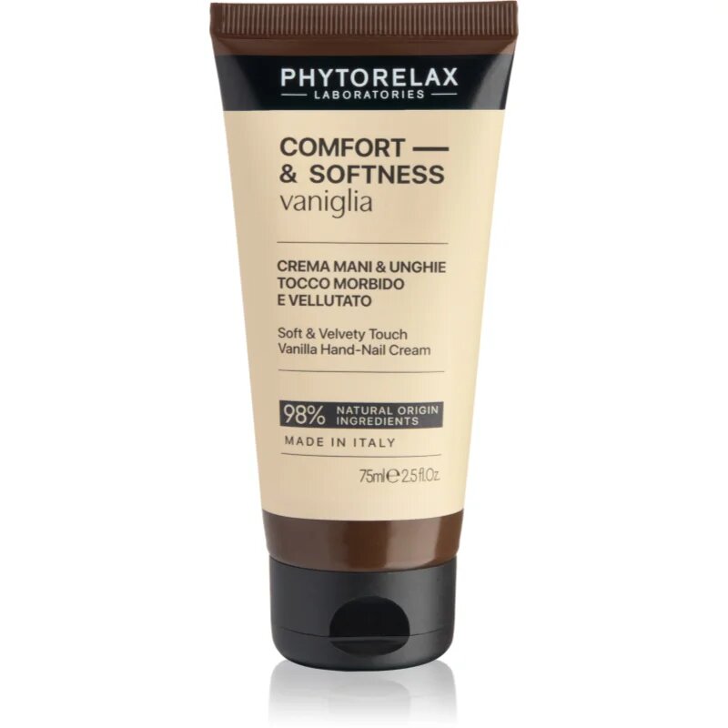 Phytorelax Laboratories Comfort & Softness Vanilla crema de maini hranitoare 75 ml