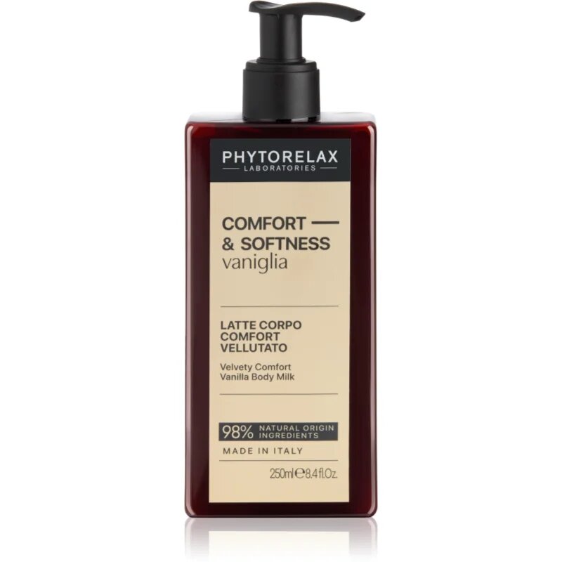 Phytorelax Laboratories Comfort & Softness Vanilla lotiune de corp catifelata. 250 ml