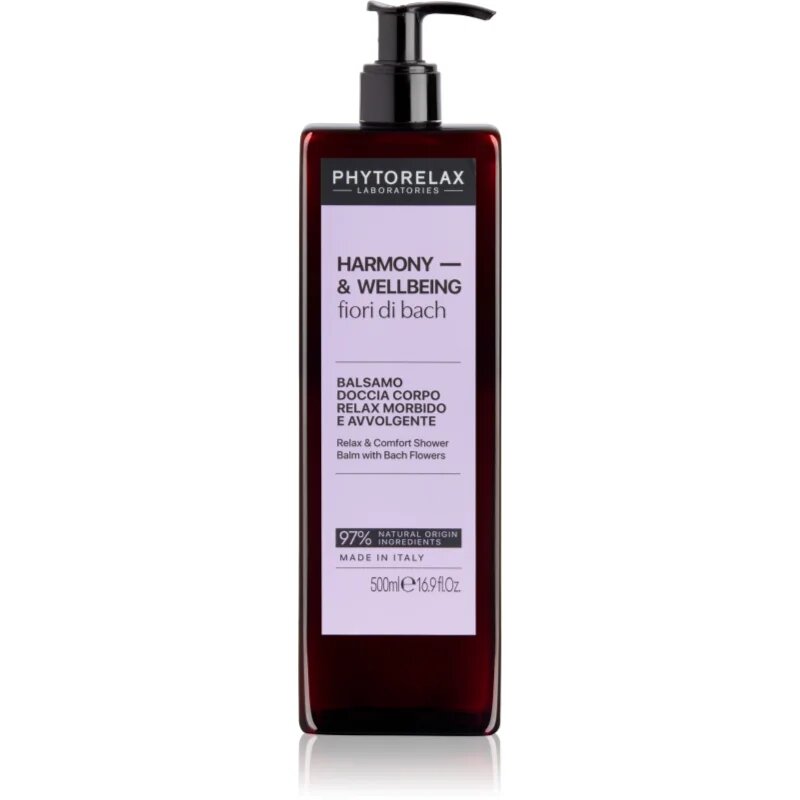 Phytorelax Laboratories Fiori di Bach balsam pentru dus 500 ml