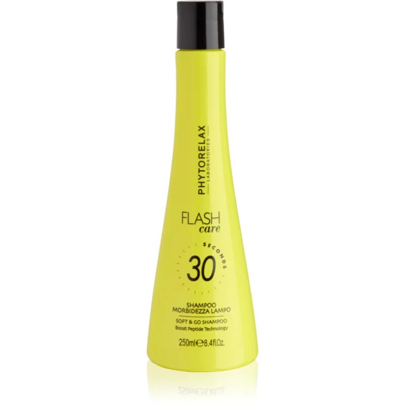 Phytorelax Laboratories Flash Care sampon pentru netezire nutritie si hidratare 250 ml