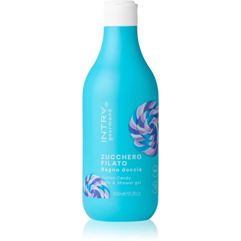 Phytorelax Laboratories Intra Gourmand Cotton Candy gel de dus si baie 450 ml
