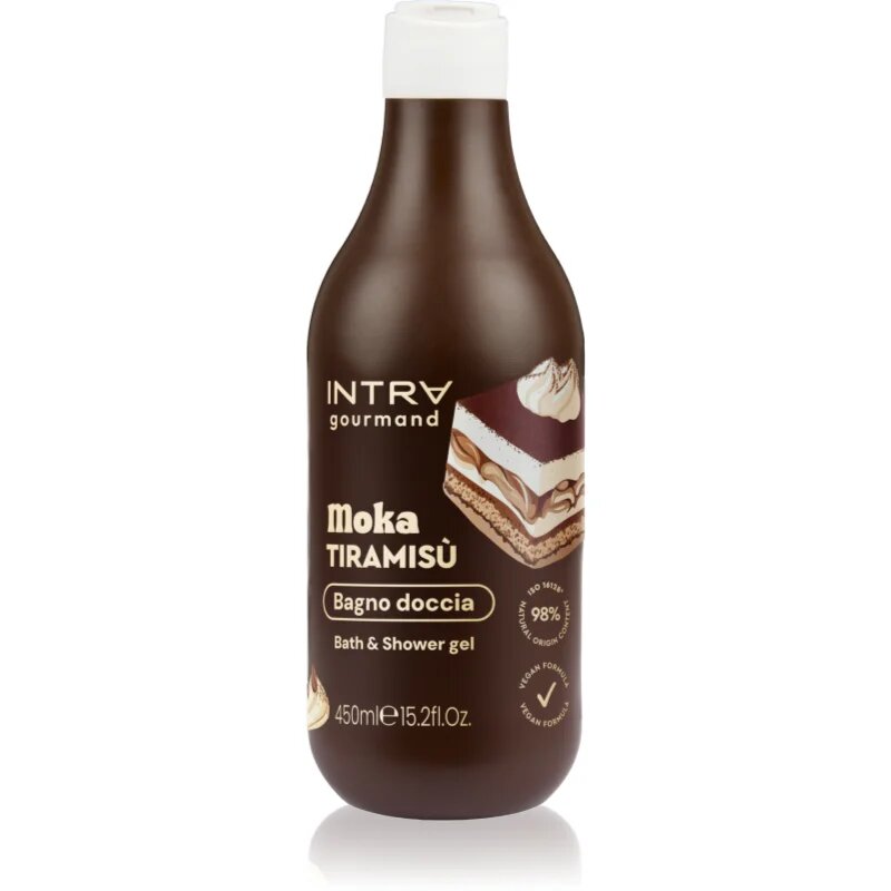 Phytorelax Laboratories Intra Gourmand Moka Tiramisu gel de dus si baie 450 ml
