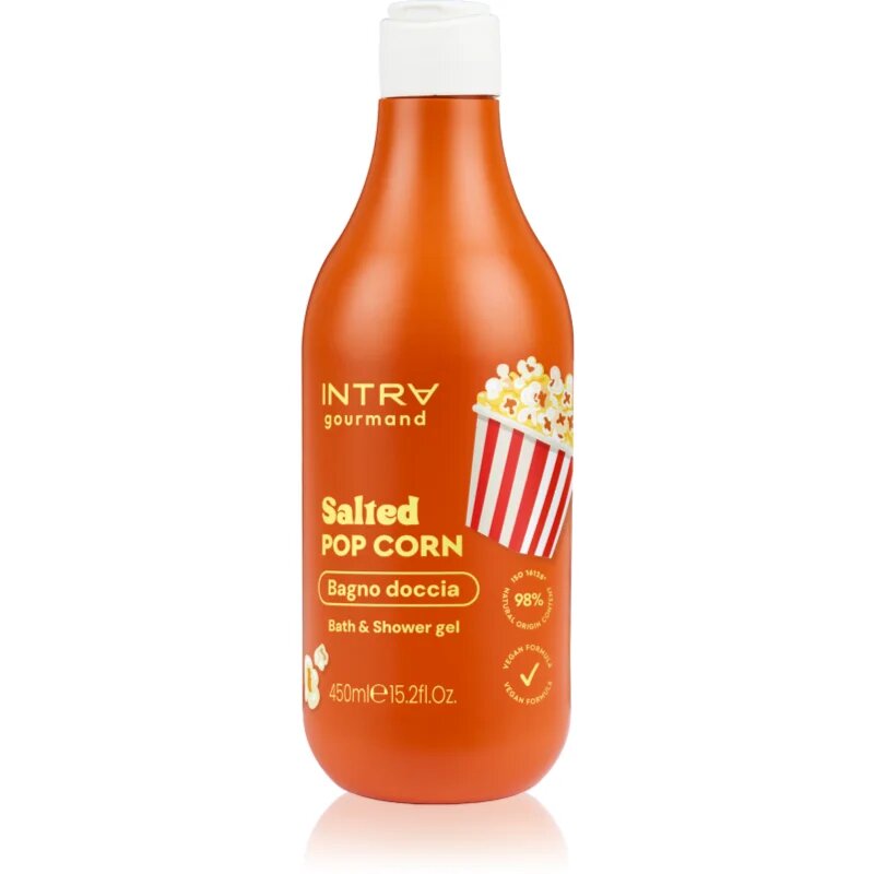 Phytorelax Laboratories Intra Gourmand Salted Popcorn gel de dus si baie 450 ml
