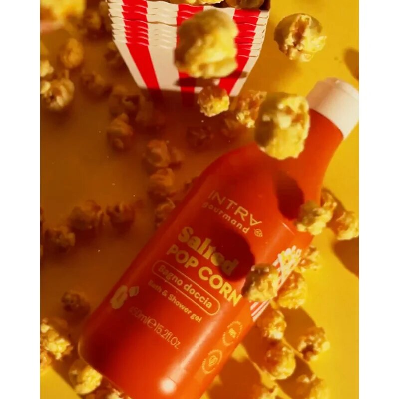 Phytorelax Laboratories Intra Gourmand Salted Popcorn gel de dus si baie 450 ml