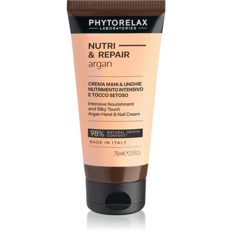 Phytorelax Laboratories Olio Di Argan cremă hrănitoare pentru mâini 75 ml
