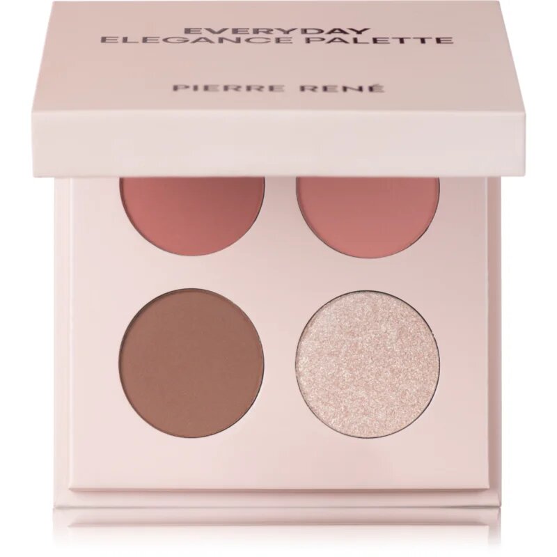 Pierre René Everyday Elegance Palette paletă cu farduri de ochi culoare Rose 1 buc