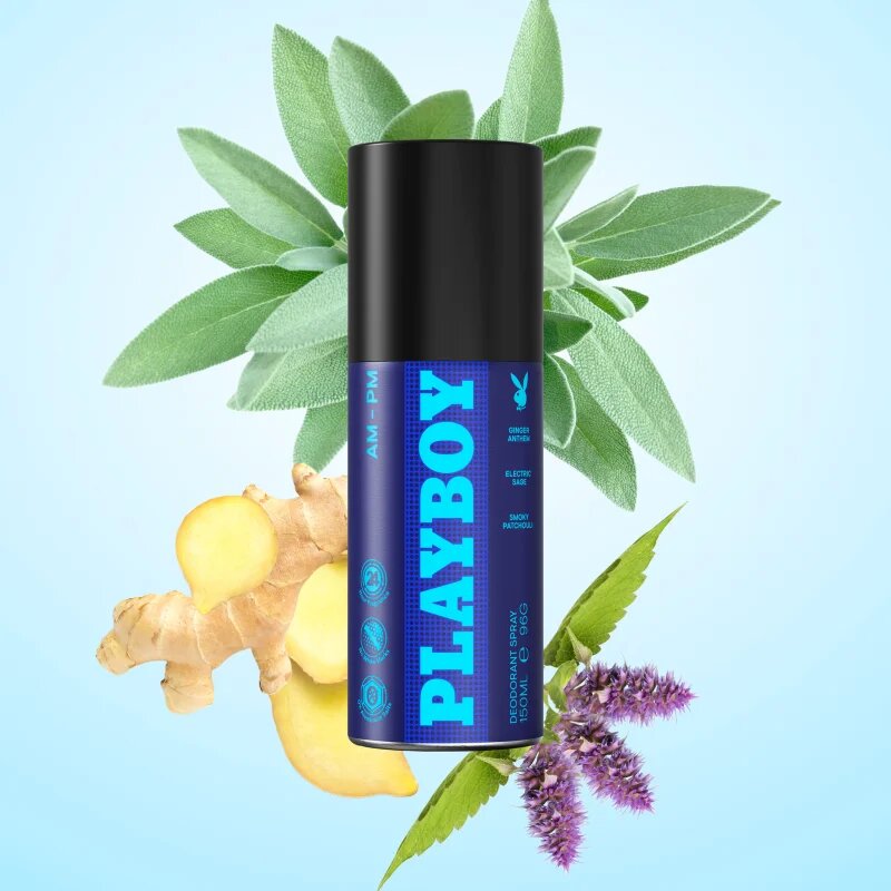 Playboy AM - PM deodorant pentru bărbați 150 ml