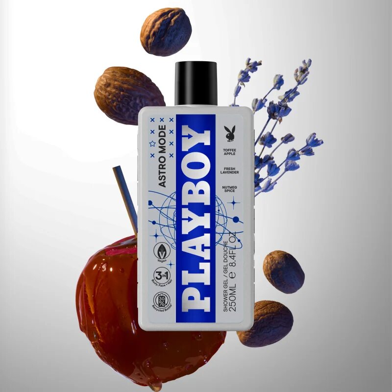 Playboy Astro Mode gel de duș 3 in 1 pentru bărbați 250 ml