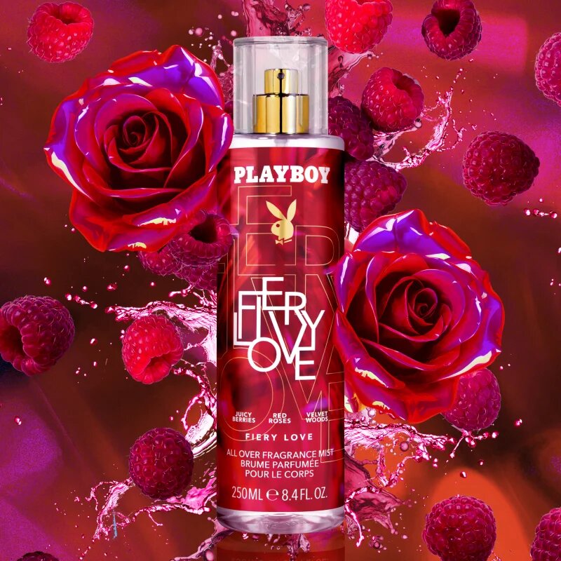 Playboy Fiery Love spray pentru corp pentru femei 250 ml