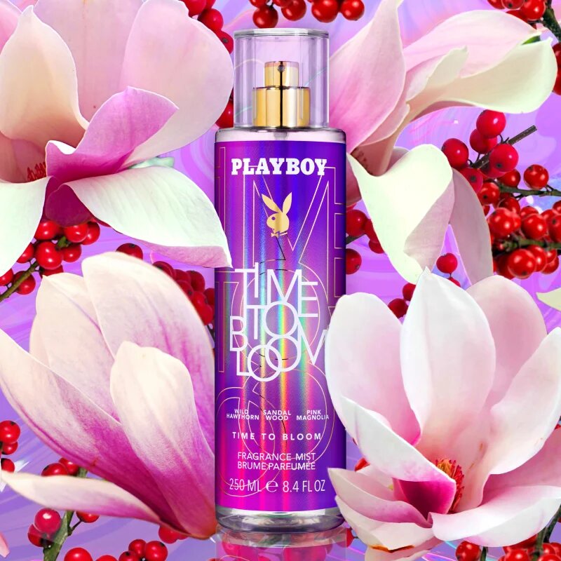 Playboy Time to Bloom spray pentru corp pentru femei 250 ml