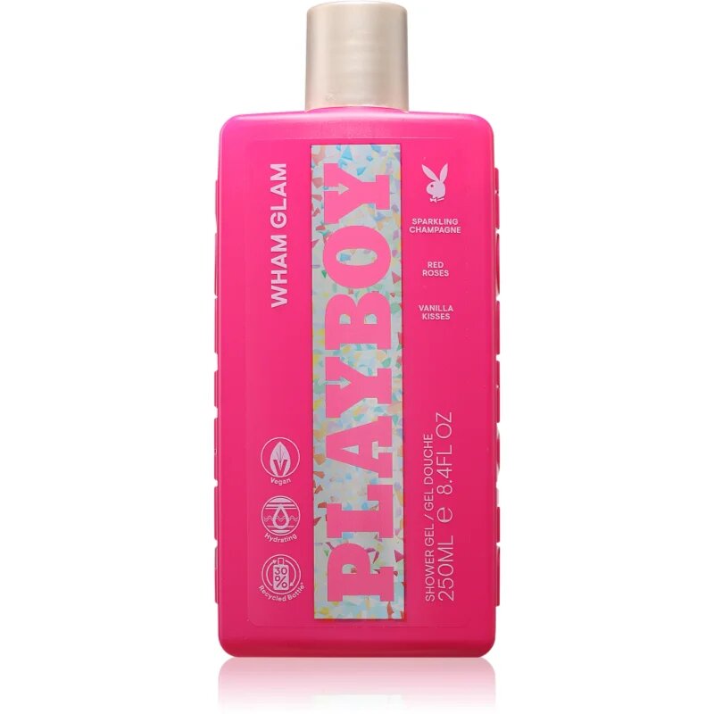 Playboy Wham Glam gel de duș pentru femei 250 ml
