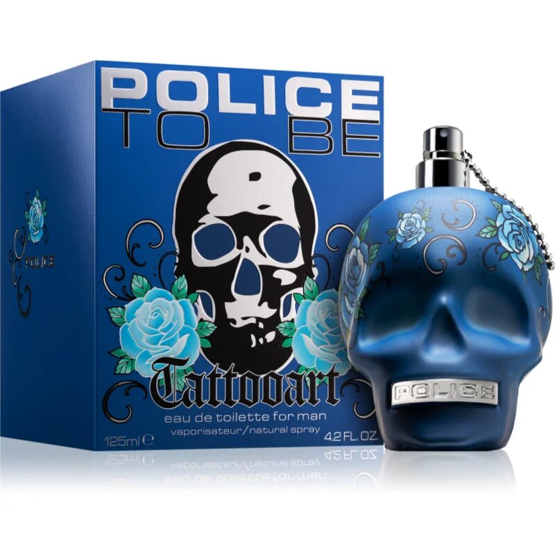 Police To Be Tattooart Eau de Toilette pentru bărbați 125 ml