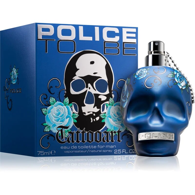 Police To Be Tattooart Eau de Toilette pentru bărbați 75 ml