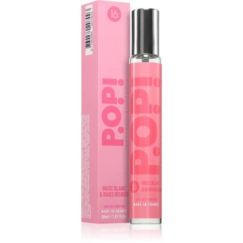 POP! Musc Blanc et Baies Rouges Eau de Parfum unisex 30 ml