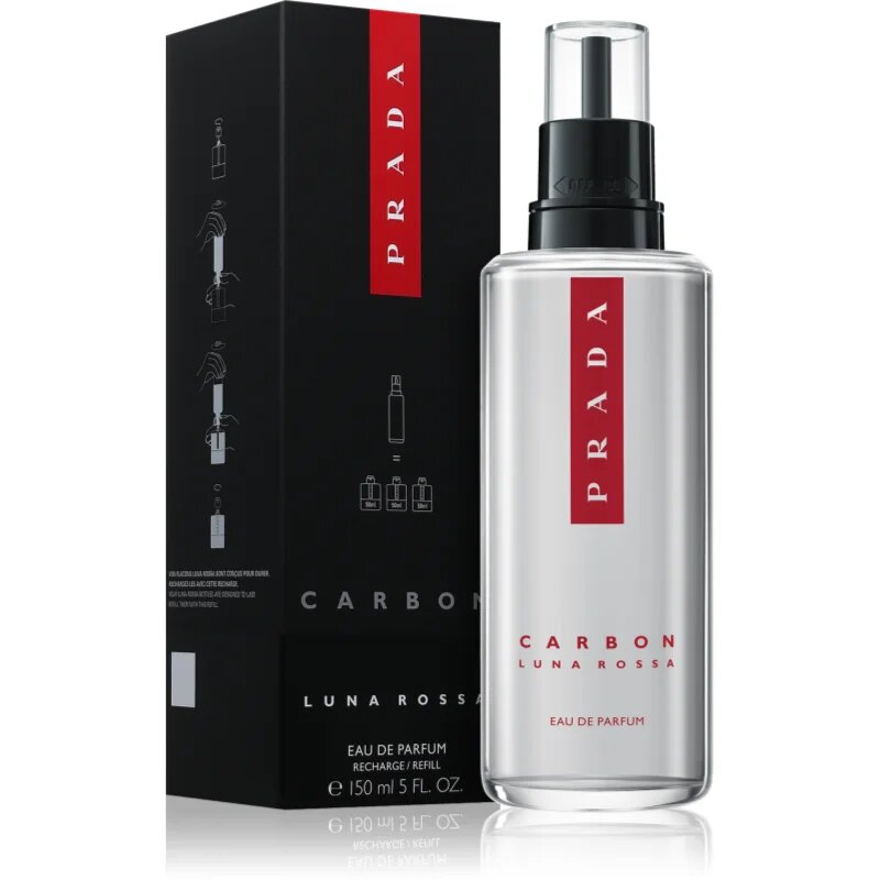 Prada Luna Rossa Carbon Eau de Parfum pentru bărbați 150 ml