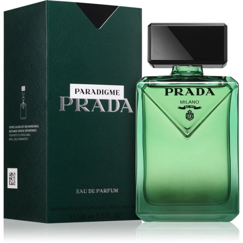 Prada Paradigme Eau de Parfum reincarcabil pentru bărbați 100 ml
