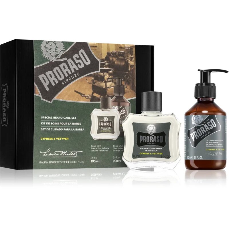 Proraso Cypress & Vetyver set cadou pentru bărbați