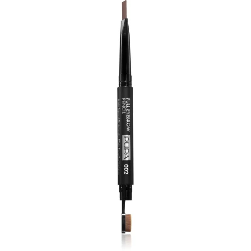 PUPA Milano Full Eyebrow Automatic Pencil creion pentru sprancene culoare 002 Brown 0.2 g