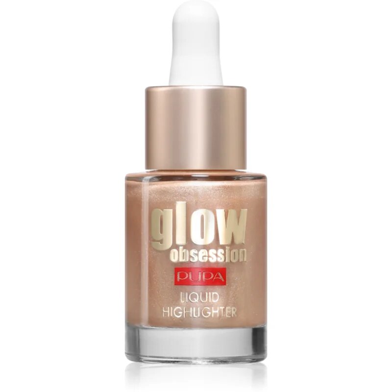 PUPA Milano Glow Obsession Liquid Highlighter iluminator lichid culoare 002 - Moon Light 13.5 ml