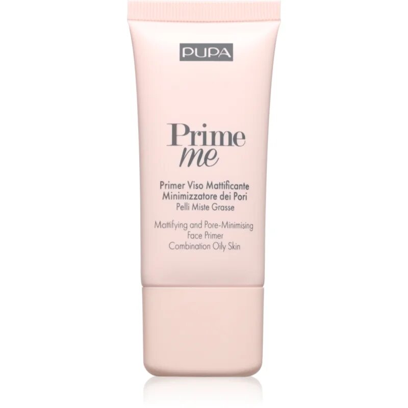 PUPA Milano Prime Me Mattifying Face Primer fond de ten lichid cu efect matifiant pentru ten gras culoare 002 30 ml