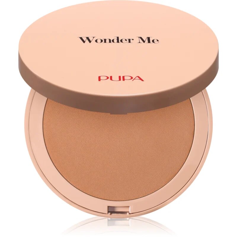 PUPA Milano Wonder Me Bronzer pudra compacta pentru bronzat pentru o piele perfecta culoare 002 - Medium Warm 7.5 g