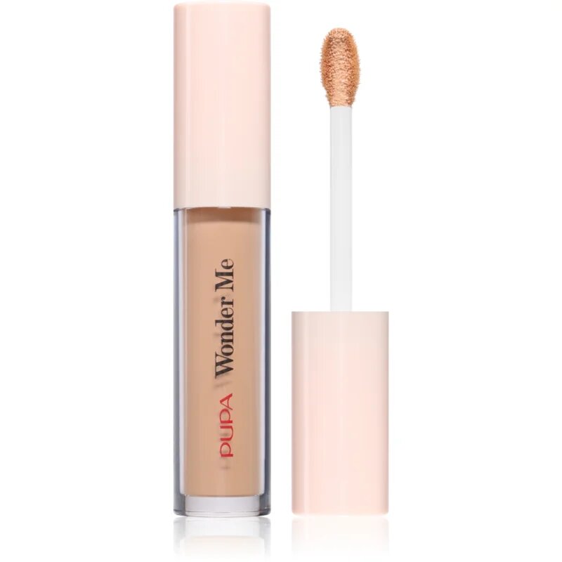 PUPA Milano Wonder Me Fatigue Eraser Concealer corector iluminator și de îngrijire impotriva pungilor de sub ochi culoare 040 Intense Warm Beige 4.2 m