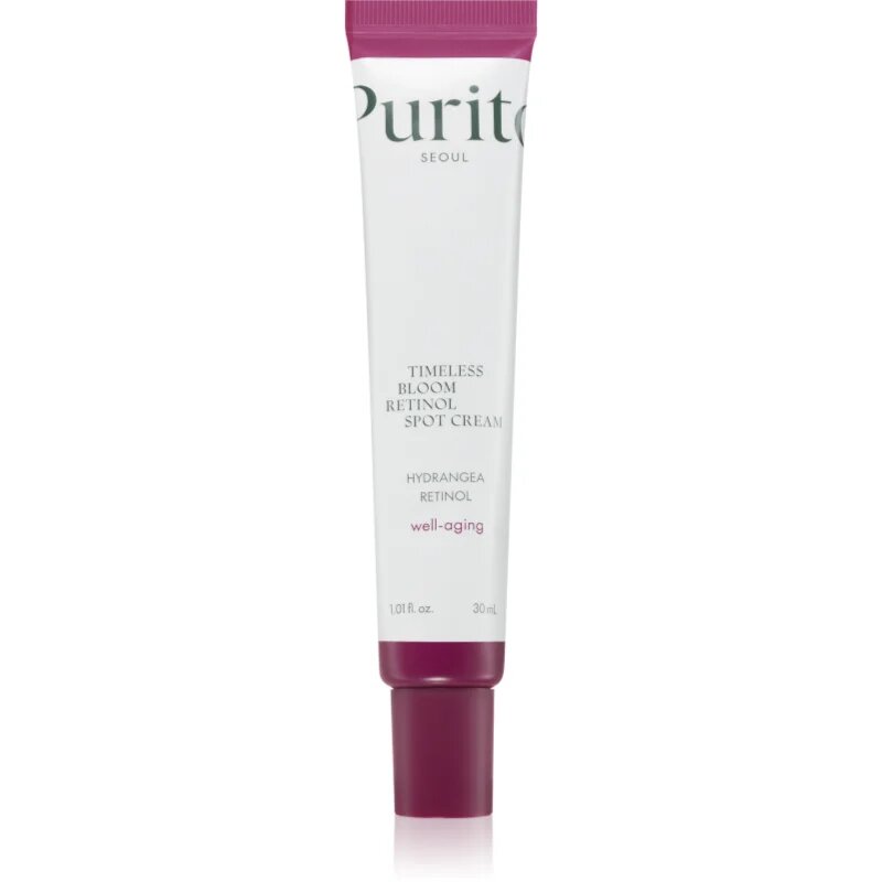 Purito Timeless Bloom Retinol Spot Cream tratament local impotriva ridurilor din zona ochilor 30 ml