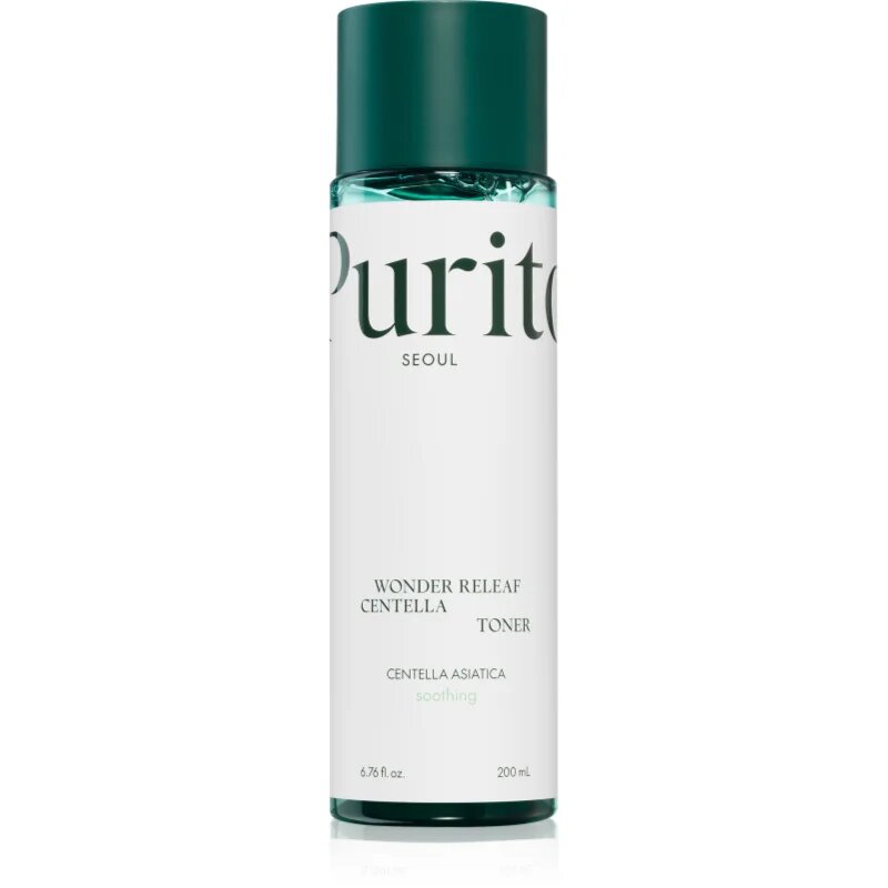 Purito Wonder Releaf Centella Toner tonic hidratant pentru a calma si intari pielea sensibila 200 ml
