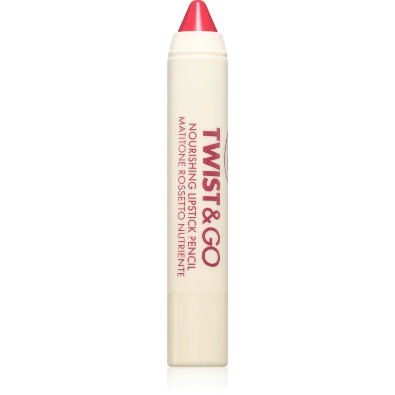 puroBIO Cosmetics Twist&Go ruj nutritiv in creion culoare Raspberry Red 2.9 g