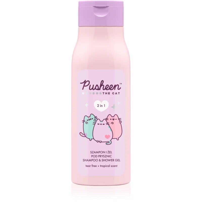 Pusheen 2 in 1 gel de dus si sampon 2in1 400 ml