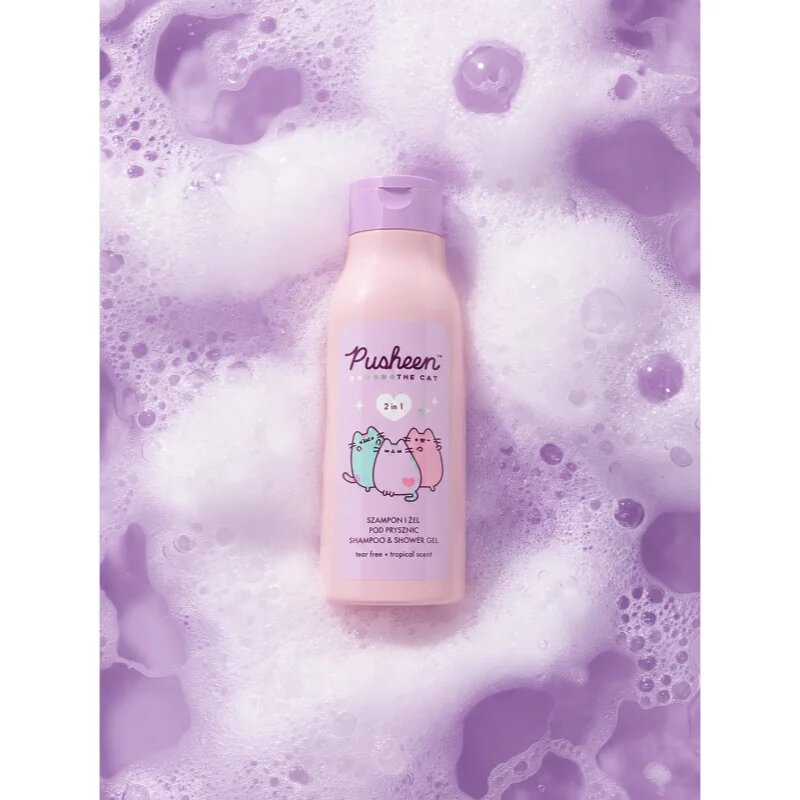 Pusheen 2 in 1 gel de dus si sampon 2in1 400 ml