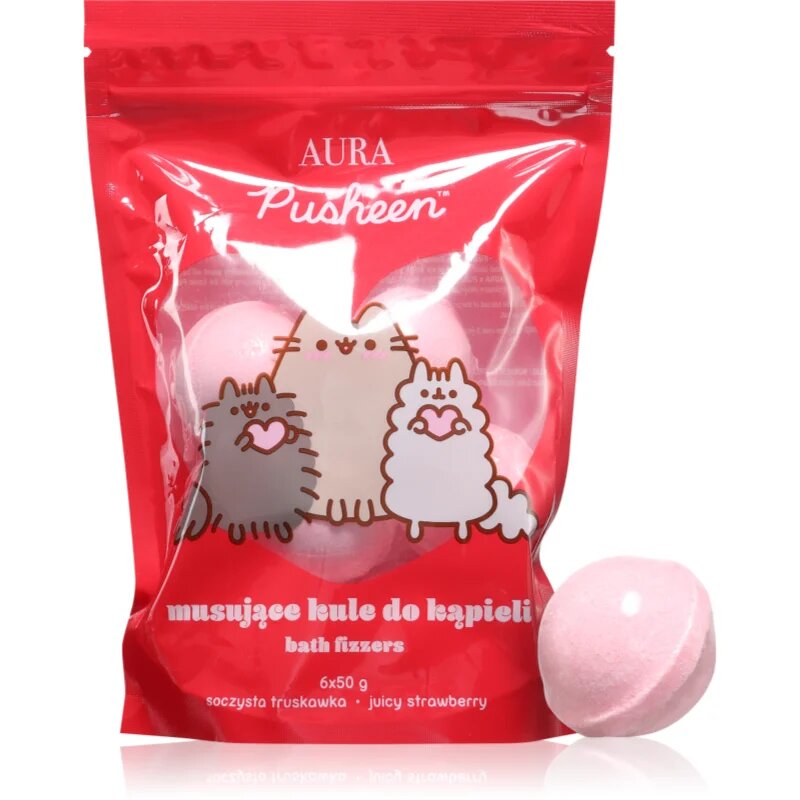 Pusheen Aura bombă de baie 6x50 g