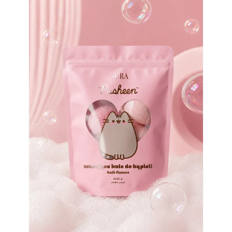 Pusheen Aura bombă de baie 6x50 g