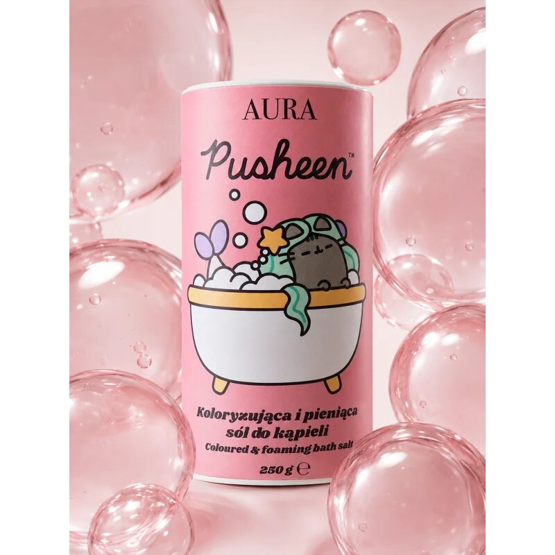 Pusheen Aura saruri de baie 250 g