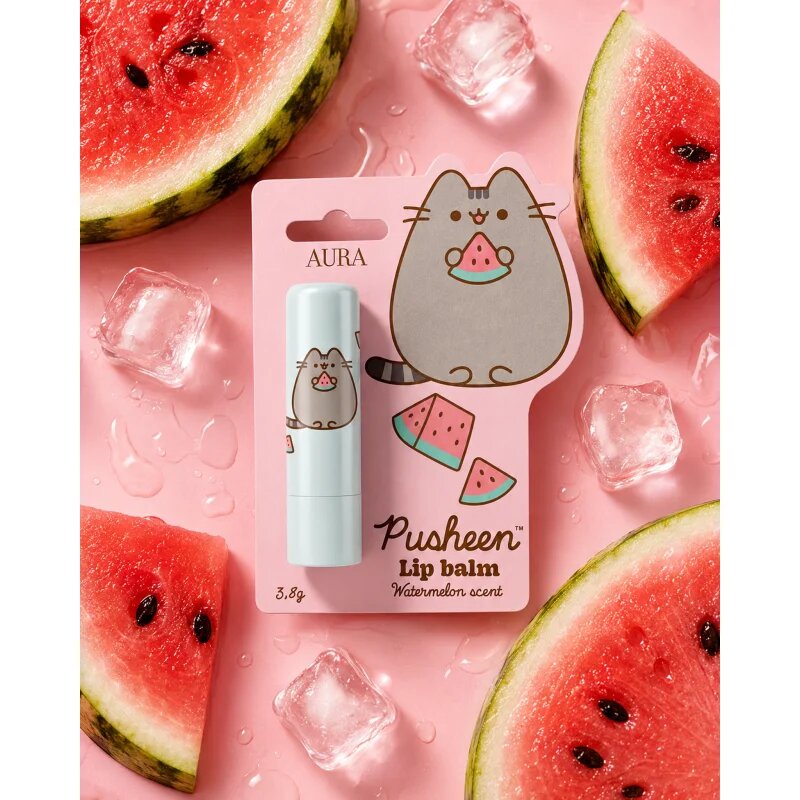 Pusheen Lip Balm balsam de buze culoare Watermelon 3.8 g