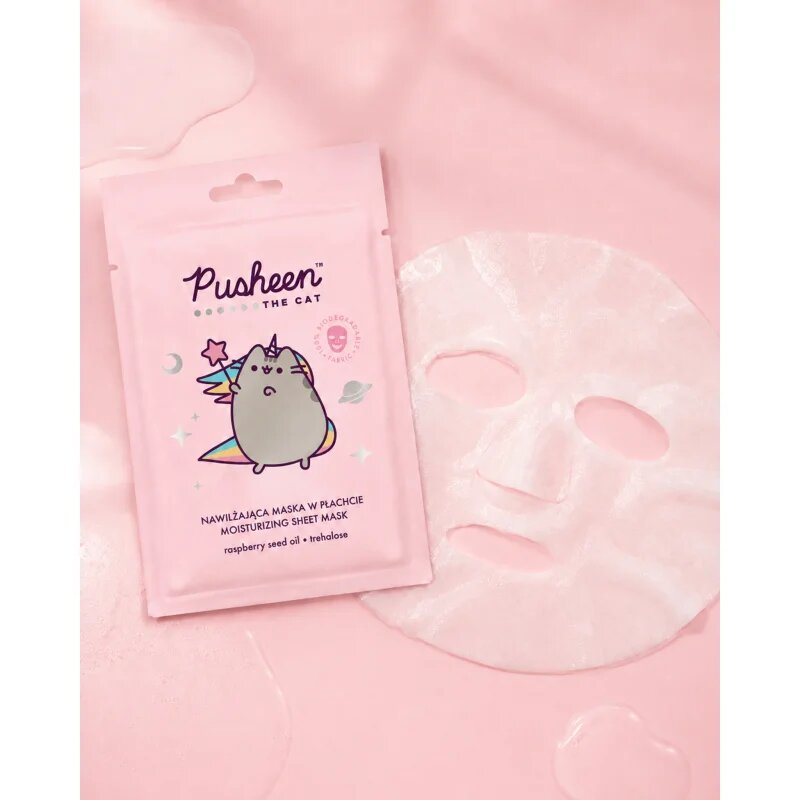 Pusheen Moisturizing Sheet Mask masca pentru celule 17 g