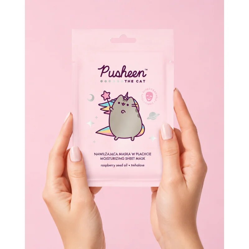 Pusheen Moisturizing Sheet Mask masca pentru celule 17 g
