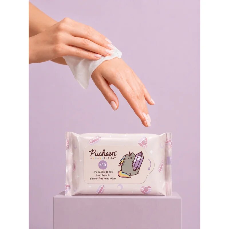 Pusheen Wet wipes Șervețele umede pentru copii 30 buc