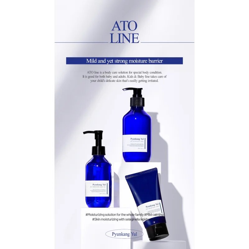 Pyunkang Yul ATO Cream Blue Label crema calmanta pentru ten uscat si iritat 120 ml