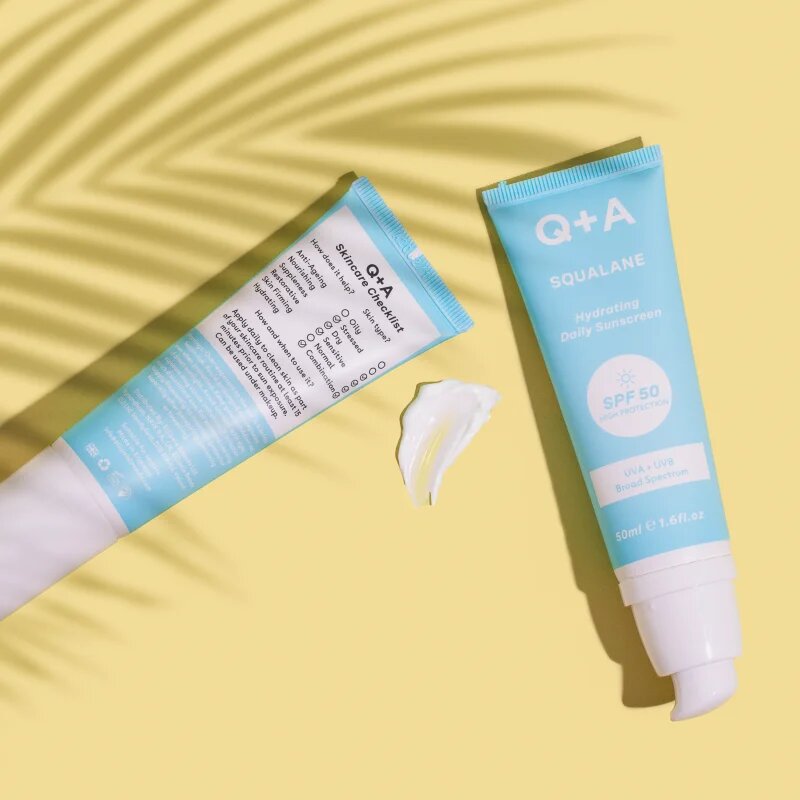 Q+A Squalane crema protectoare pentru fata SPF 50 50 ml