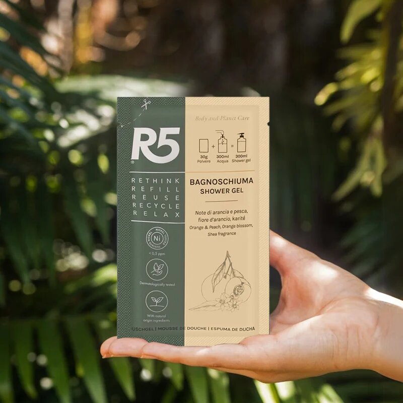 R5 Body Wash gel de duș 30 g