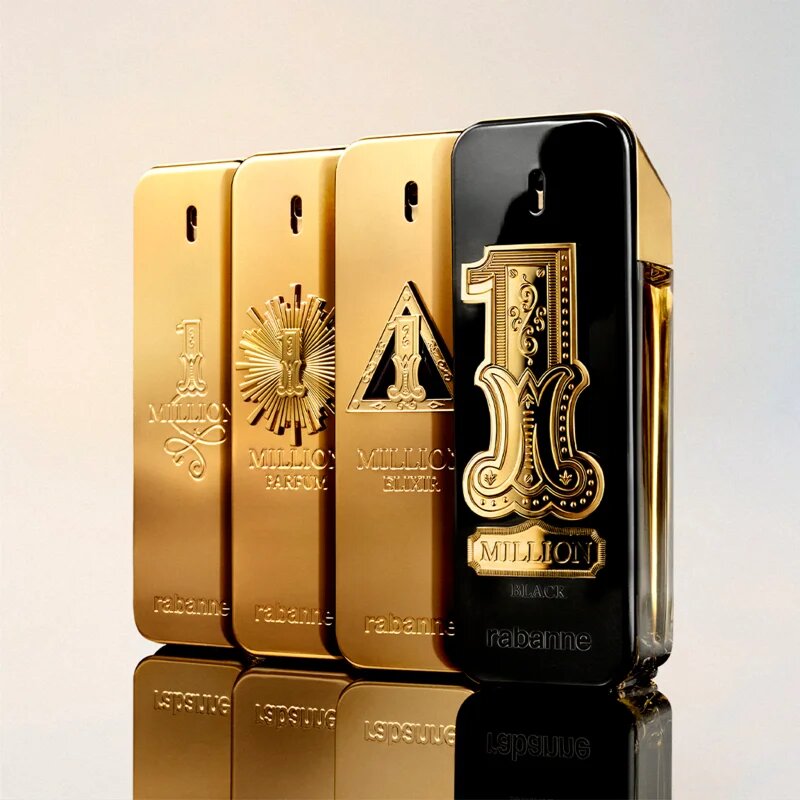 Rabanne 1 Million Black Eau de Parfum pentru bărbați 30 ml